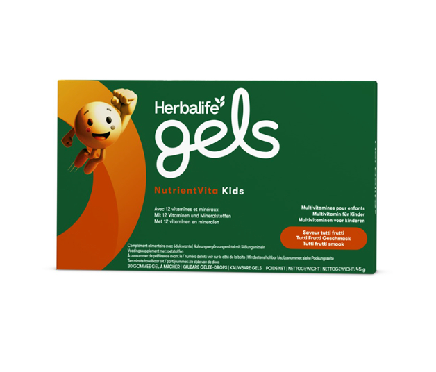 Herbalife Gels NutrientVita Kids Tutti Frutti 30 kaubare Gelee-Drops